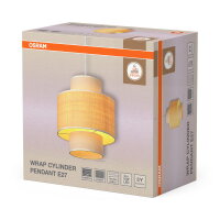 Decor Wrap Cylinder Pendant E27 Beige OSRAM 4058075846845