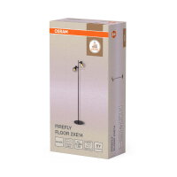 Decor Firefly Floor 2xE14 Black OSRAM 4058075847125