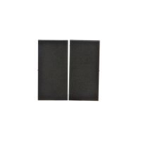 Kryt 2 násobný pro přístroje spínačů a tlačítek černá matná   TKW6/2/X/149