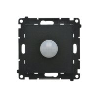 Senzor pohybu (přístroj s krytem) černá matná KONTAKT SIMON TECR1.01/149