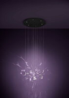 Závěsné svítidlo ADRADOS LED 25,2W IP20 černá EGLO 390435