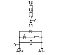 Reléový modul RIF-0-RPT-M-24DC/21 PHOENIX CONTACT 2908327