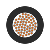 Železniční kabel ÖLFLEX TRAIN 331 600V 1X1,5 YE LAPP 15331097