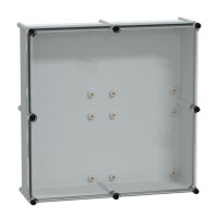 Schneider NSYPLS5454G 7035 Průmysl. skříňka PLS 540x540x180 IP65, průhl.víko