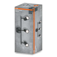 LED SPOT PRIMAL BLACK 3XGU10 BLACK OSRAM 4099854587368