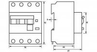 Kombinovaný chránič FIB 16/0,03/3+N-A 3+NP 16A 0.03A char.B DOEPKE 09955104