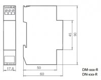 Kiwa DN-BS-R/24 Přepěťová ochrana pro měření a regulaci (DRN3-24-2S)