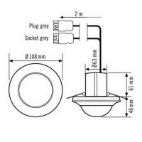 EP10424656 Čidlo přítomnosti 360° PD Com