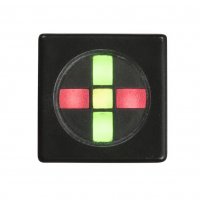 Ukazatel stavu SUS-02-Q G/W 24AC/DC d16mm zelená/bílá ELECO 1005999