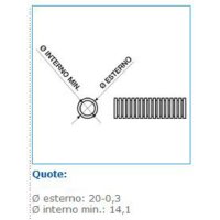 FMP20 korugovaná trubka, pevnost 750 N, d 20 mm, černá INSET FMP20