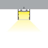 AL profil FKU78-02 pro LED, bez plexi, 2m, elox FK TECHNICS 4739560