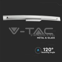 18W LED Designer Bend Glass Wall Fixture
