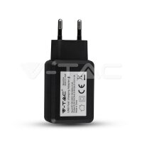 USB QC3.0 Travel Adaptor With Double Bli