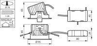 PHILIPS RS151B  LED9-WB-/830 D78 PSR PI6 WH