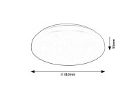 CERRIGEN LED 24W IP20 bílá RABALUX 71035