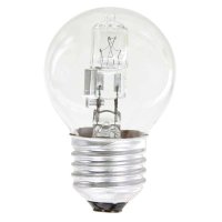 Halogenová žárovka ECO DIM 28W E27 WW stmívatelná mini globe Emos teplá bílá
