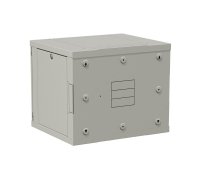 SENSAD-15U-65-11-G Rozvaděč nástěnný SENSA DUO 15U 500mm, dveře sklo,RAL 7035