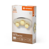 Dekorativní svítidlo LEDVANCE Decor Plaster Nest Ceiling 3XG9 White