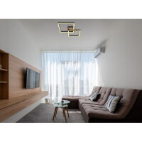Stropní svítidlo BOSSY černá LED 18W 230V, 1200lm, 3000K GLOBO 67284-18