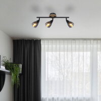 Stropní svítidlo MUBBY černá 3xE14, max. 25W 230V GLOBO 54311-3