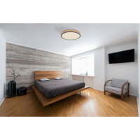 Stropní svítidlo DORO grafit LED 24W 230V, 1800lm, 3000K GLOBO 416080WD2R