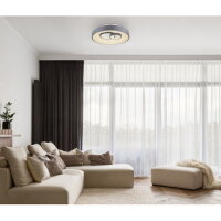 Stropní svítidlo MAVY šedá LED 50W 230V 2000lm 3000-4500-6000K GLOBO 48416-50R