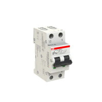 ABB DS201 B10 AC300 kombinace jistič/chránič 2P (1P+N) 10A 300mA B 6kA AC