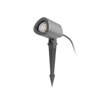 COSMO na bodci antracitová 230V LED 10W 24° IP65 3000K RENDL R12580