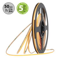 LED pásek COB WW, 320LED/m, 6W/m, DC 24V