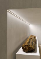Rohový hliníkový profil AL-PROFIL AJAR REED GREEN LACQUERED 1M GREENLUX GXLP1112