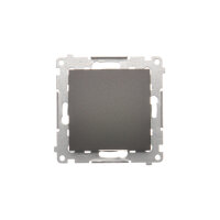 Přepínač střídavý, řazení 6, 16AX 250V~, hnědá matná metalizované DW6A.01/X/46