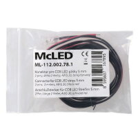 Připojovací konektor jednobarevných COB