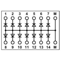 Diodový modul EMG 45-DIO14M PHOENIX CONTACT 2950129