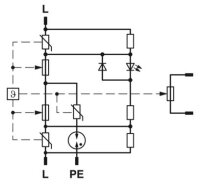 Zásuvný svodič pro přepěťovou ochranu typ 3 PLT-T3-IT-230-P 2906451