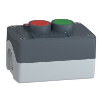 Schneider XALD211 Ovládací skříňka dvoutlačítková, 1 Z - zelená, 1 V - rudá