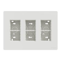 Centrální jednotka NOVÁ UNICA SYSTEM+ 3x4 moduly vertikální povrchová, Bílá