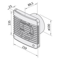 Ventilátor VENTS 100 MT 1009034