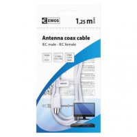 Anténní koaxiální kabel 1,25M Emos SD3001