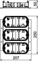 7407651 MS3 3UT3 Modulární nosič