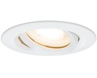 Zápustné svítidlo LED Nova IP65 kulaté 7W GU10 bílá 1ks výklopné 928.97 92897