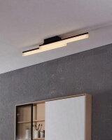 Nástěnné/stropní svítidlo PALMITAL LED černá/satén 2X11W IP44 EGLO 900844