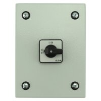 P1-40/SE1/N Vypínač zapnuto/vypnuto 3+N-pól 40A v plech.skříňce IP65 199945
