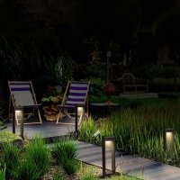LED venkovní sloupek Crotone 500, 7W, 450lm, 3000K, náklopný SOLIGHT WO809