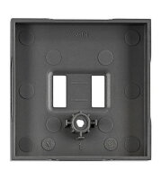 Kryt USB zásuvky dvojité, antracit SCHRACK EV113352--