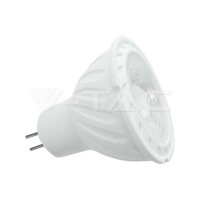 LED Spotlight SAMSUNG Chip GU5.3 6.5W MR16 Riple Plastic 110° 3000K SKU21204