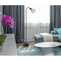 Stojací svítidlo ISABELLA černá 1xE27 40W 230V GLOBO 15351S