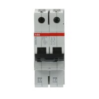 S402M-B10 Jistič 2 pólový char.B 10A 10000 230/400V ABB 2CCS572001R0105