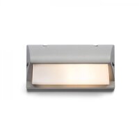 MORA nástěnná stříbrnošedá 230V E27 18W IP54 RENDL R12571
