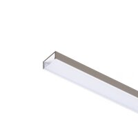 LED PROFILE G přisazený 1m bílá matný akryl/hliník RENDL R14086