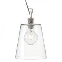 BABU NEW 22 závěsná čiré sklo/chrom 230V E27 53W RENDL R13826